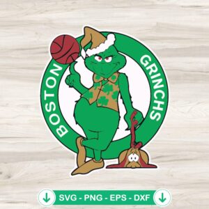 mockup-90979.jpg Boston Celtics Grinch SVG file for cutting machines