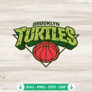 mockup-90982.jpg Brooklyn Turtles Basketball SVG file for cutting machines