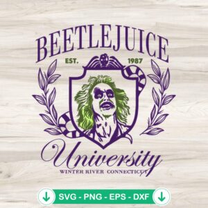 mockup-92615.jpg Beetlejuice University SVG file for Cricut and cutting machine