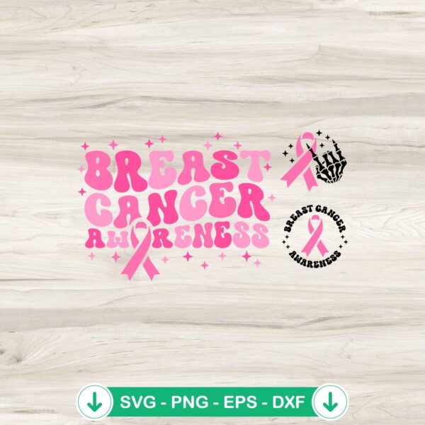 Leopard Breast Cancer Awareness SVG file, cricut svg, cutting file