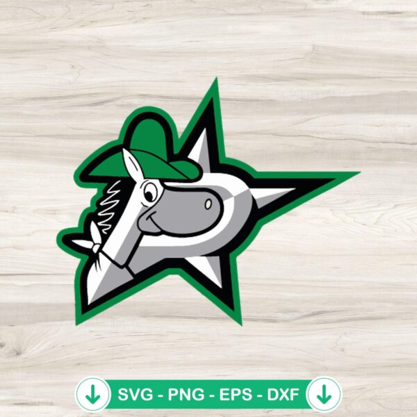 Dallas Stars McGraw SVG file for cricut svg cutting