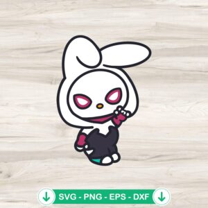 mockup-93834.jpg My Melody Spider Gwen Costume SVG file for cricut cutting machine