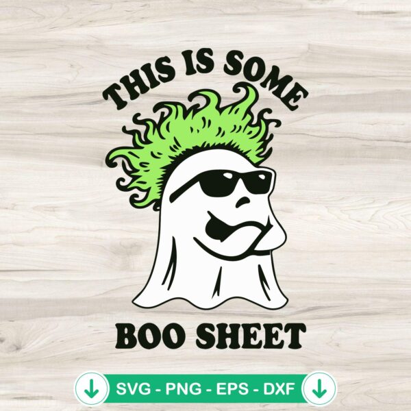 Beetlejuice Ghost SVG file for cutting machine, Halloween theme