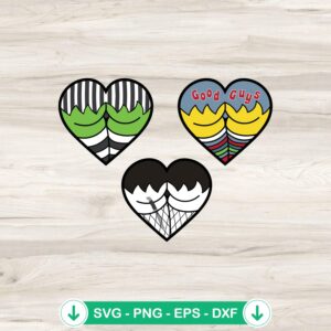 Beetlejuice Booty SVG Bundle cutting file for Cricut