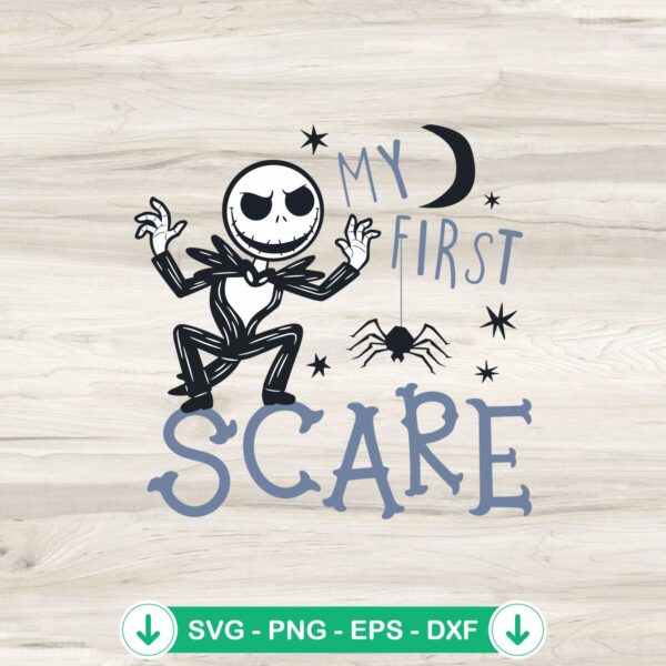 Little Jack Skellington Halloween SVG file for cutting machine
