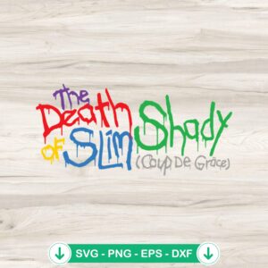 mockup-94653.jpg Death of Slim Shady Logo SVG file for cricut cutting