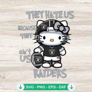 mockup-95514.jpg Hello Kitty Raiders NFL svg file cutting file for Cricut