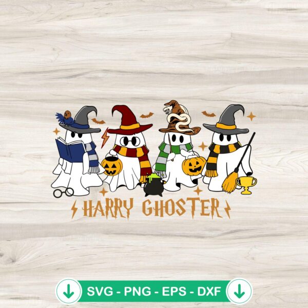 Halloween Ghost Harry Potter SVG file for cutting machines