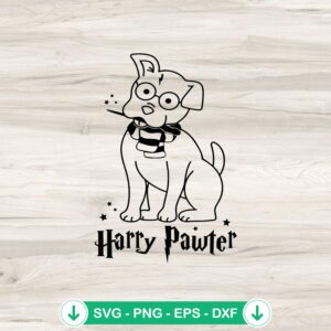 mockup-98287.jpg Funny Harry Pawter SVG file for cricut cutting machine
