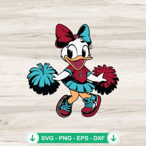 mockup-98336.jpg Arizona Diamondbacks Daisy Duck SVG file for cutting machines