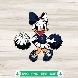 mockup-98435.jpg Daisy Duck New York Yankees svg file for cricut cutting