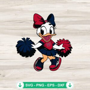 mockup-98468.jpg Daisy Duck baseball svg file for Washington Nationals cutting file