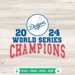 mockup-98549.jpg LA Dodgers World Series Champions svg file for cutting machine