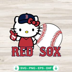 mockup-98588.jpg Hello Kitty Boston Red Sox SVG file for Cricut cutting machine