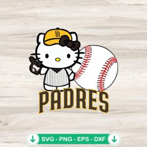 mockup-98609.jpg Hello Kitty San Diego Padres SVG file for cutting machines