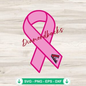 mockup-98613.jpg Breast Cancer Diamondbacks Ribbon SVG file, cricut svg cutting file