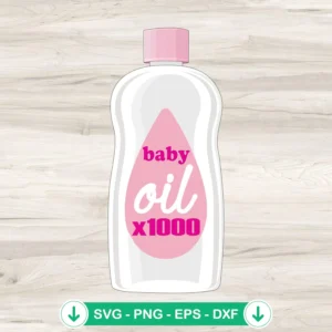 Funny Diddy Baby Oil 1000 SVG file for cutting machines