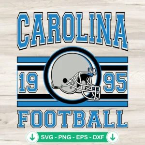 Carolina Panthers Est 1995 svg file for cricut cutting machine