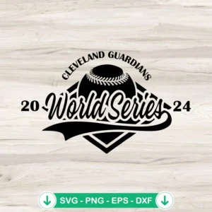 Cleveland-Guardians-2024-World-Series-SVGjpg.webp Cleveland Guardians 2024 SVG file for Cricut and Silhouette