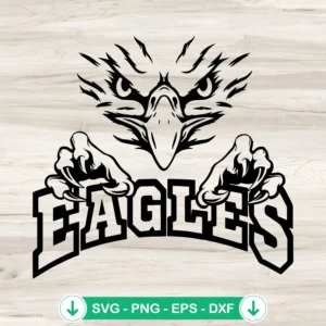 Eagles-SVGjpg.webp Eagles SVG file for cutting machine, Eagle Head SVG, Football SVG