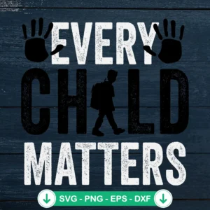 Every-Child-Matters-SVG-3jpg.webp Every Child Matters SVG file for Orange Shirt Day cutting file