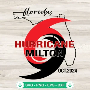 Florida-Hurricane-Milton-2024-SVGjpg.webp Florida Hurricane Milton 2024 SVG file for Cricut cutting machine