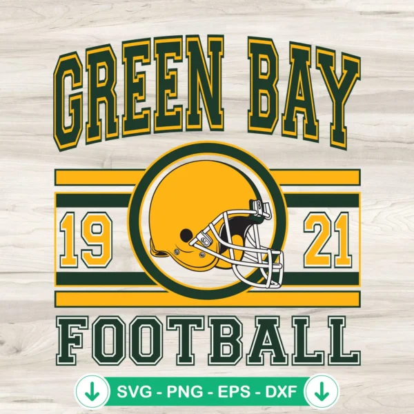 Green-Bay-Packers-Football-SVGjpg.webp Green Bay Packers SVG file for Cricut cutting machine