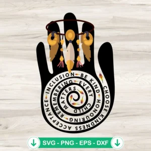 Hand Choose Kindness SVG file for Cricut and cutting machine
