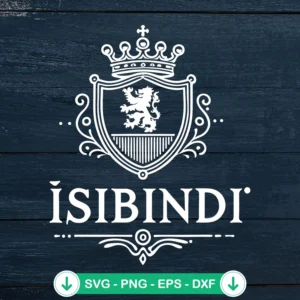 Isibindi SVG file, House of Courage cutting file for Cricut