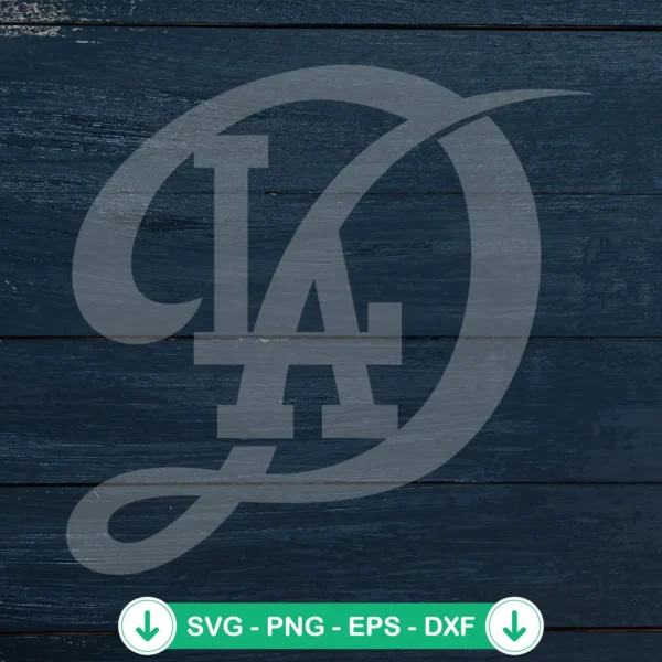 LA City Connect Logo SVG file for Cricut cutting machine