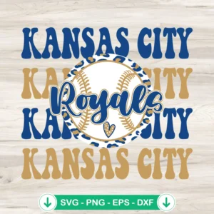 Royals-Baseball-Leopard-SVGjpg.webp Royals Baseball Leopard SVG file for Cricut cutting