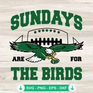 Sundays-Are-For-the-Birds-SVGjpg.webp Sundays Are For the Birds SVG file, cricut svg, cutting file