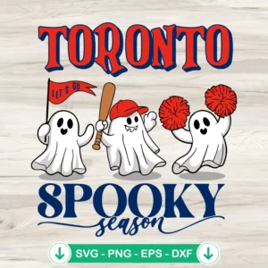 Toronto Blue Jays Halloween svg file, cricut svg cutting file