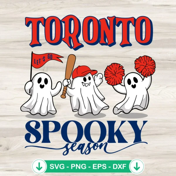 Toronto Blue Jays Halloween svg file, cricut svg cutting file