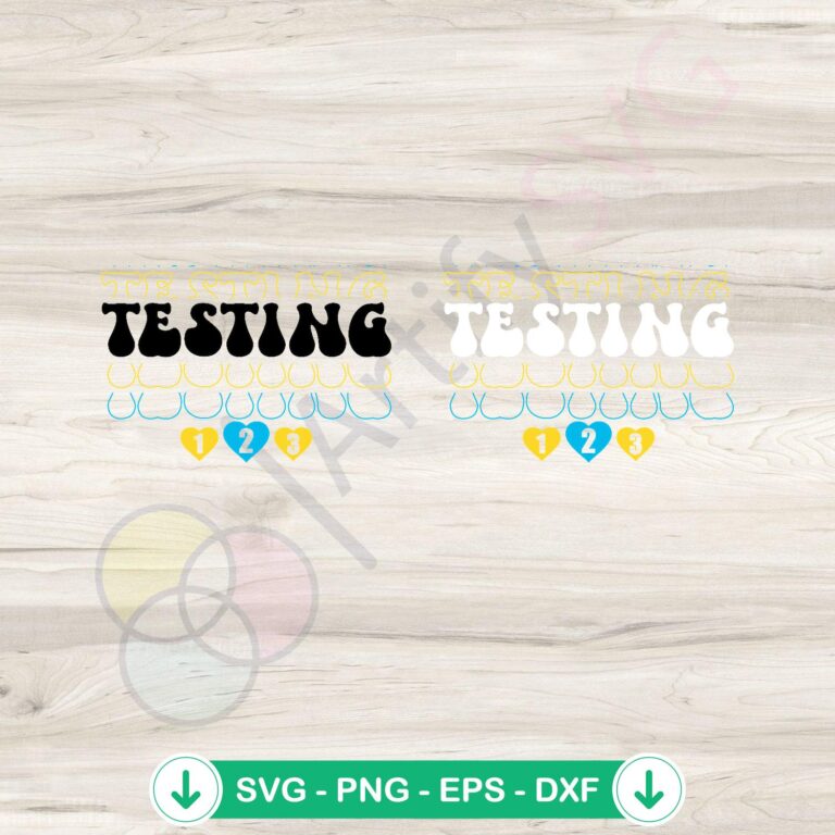 Student Test Day SVG file for Cricut, cutting file