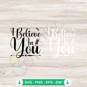 mockup-1-1740035925-1190374405.jpg Retro I Believe In You SVG file - vintage inspirational graphic