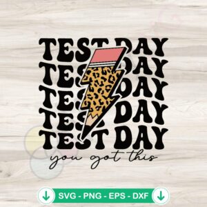 mockup-1-1740036719-1174209693.jpg Test Day Lightning Bolt Pencil SVG file for cricut