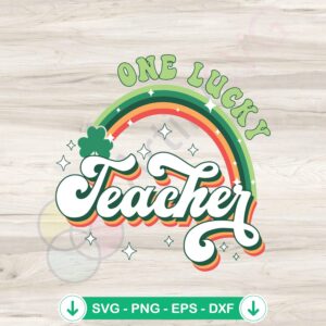 mockup-1-1740037684-1270868724.jpg One Lucky Teacher St Patricks Day SVG file for cricut