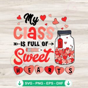 mockup-1-1740038500-1936539913.jpg Sweet Hearts Teacher SVG Bundle cutting file for Cricut