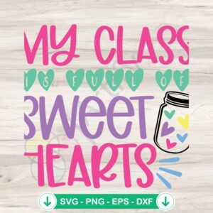 mockup-1-1740038602-1429964613.jpg Sweet Hearts Classroom SVG file for Cricut cutting machine