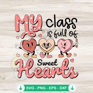 mockup-1-1740038654-1338148135.jpg Sweet Hearts Teacher SVG file for Cricut cutting machine