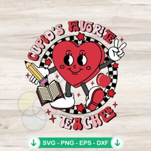 mockup-1-1740038826-1315790171.jpg Cupid's Favorite Teacher Heart SVG file for cricut cutting machine