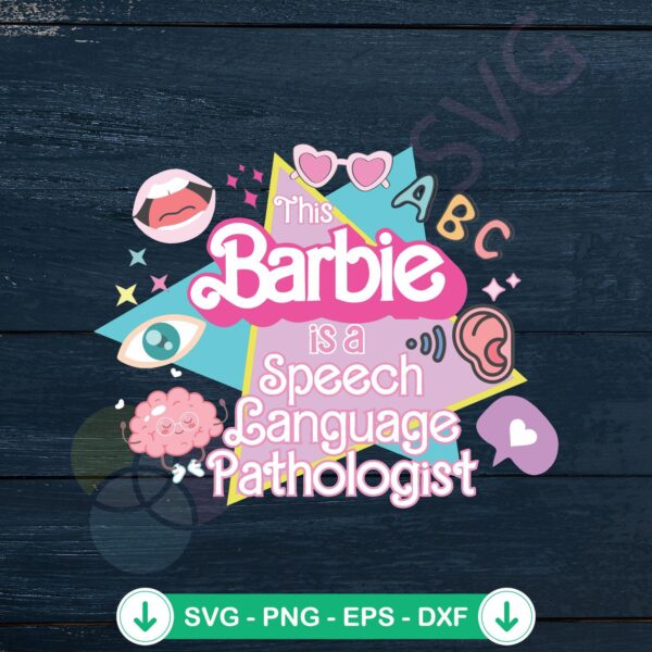 This Barb Is A Speech Language Pathologist svg file for cricut and cutting machines