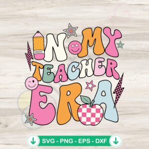 mockup-1-1740045558-718499362.jpg Groovy Teacher Era SVG file for Cricut, funny teacher design