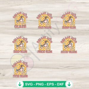 mockup-1-1740046465-1175398210.jpg Retro Rollin Teacher Life SVG file for back to school crafts