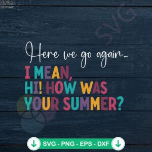 mockup-1-1740047247-380173783.jpg Hello Summer SVG file for Cricut, fun summer cut file