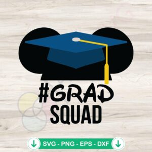 mockup-1-1740047297-404024928.jpg Grad Squad Mickey Ear Graduation Cap SVG file for Cricut crafts