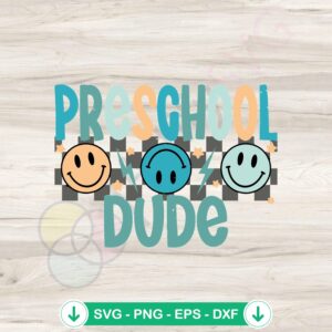 mockup-1-1740047800-724544623.jpg Retro Back to School Dude SVG file for cricut svg cutting