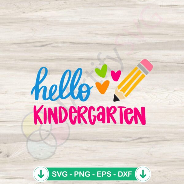 Colorful Hearts svg file for Cricut cutting machine