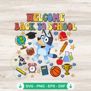 mockup-1-1740049253-2107357327.jpg Back to School svg file for Happy First Day of School design